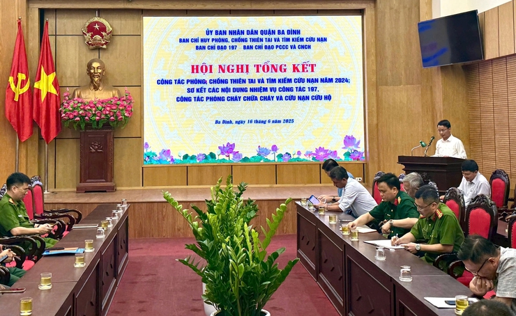 Ba Đình: Giữ vững an toàn mùa mưa bão- Ảnh 1.