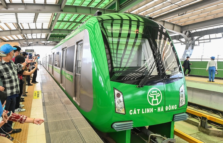 Tuyến đường sắt đô thị Cát Linh - Hà Đông đã đến chu kỳ sửa chữa- Ảnh 1.