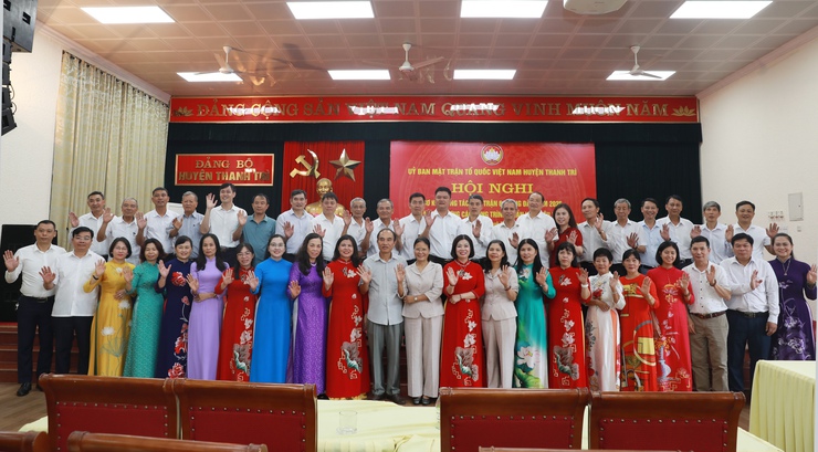 Mặt trận Tổ quốc huyện Thanh Trì: Tiếp nối truyền thống Đoàn kết-Sáng tạo và Phát triển- Ảnh 4.