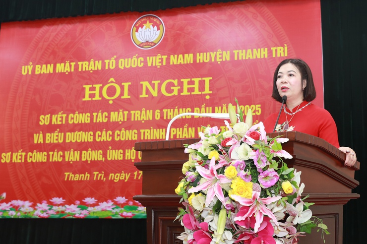 Mặt trận Tổ quốc huyện Thanh Trì: Tiếp nối truyền thống Đoàn kết-Sáng tạo và Phát triển- Ảnh 3.