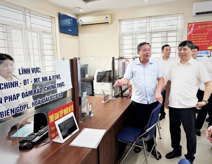 Hà Đông: Sẵn sàng vận hành thử nghiệm hệ thống chính quyền 5 phường mới- Ảnh 1.