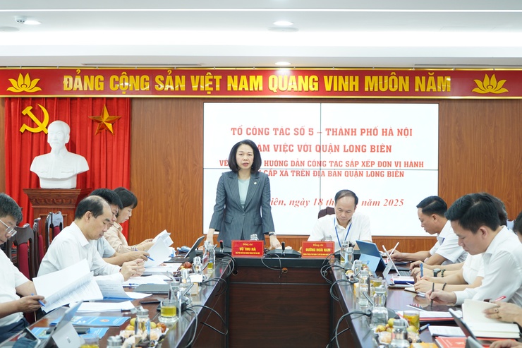 Phó Chủ tịch UBND Thành phố Vũ Thu Hà: "Không để người dân đến nộp hồ sơ chỗ này lại chỉ sang chỗ khác"- Ảnh 1.