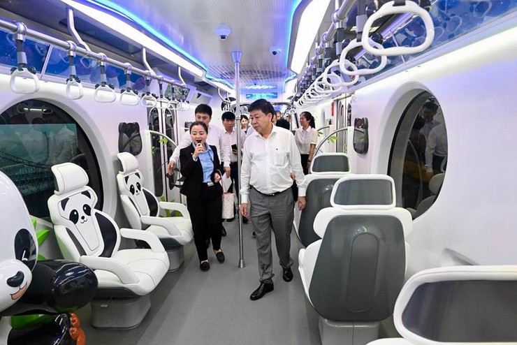 Đoàn đại biểu thành phố Hà Nội thăm, làm việc tại Trung Quốc- Ảnh 2.