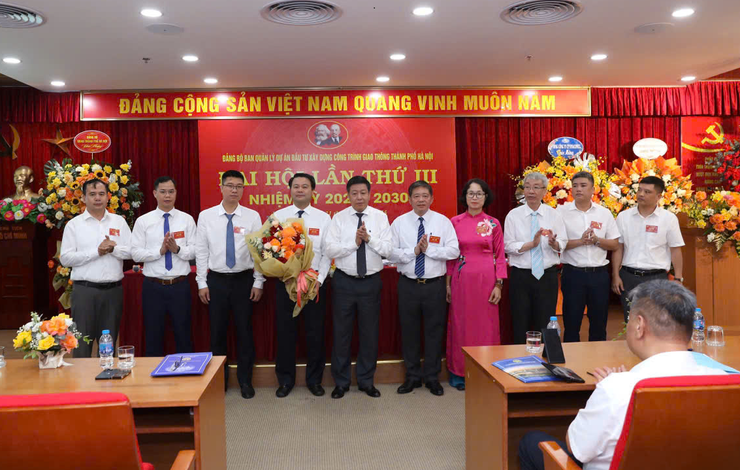 Đảng bộ Ban Quản lý dự án đầu tư xây dựng công trình giao thông thành phố Hà Nội tổ chức thành công Đại hội lần thứ III- Ảnh 4.