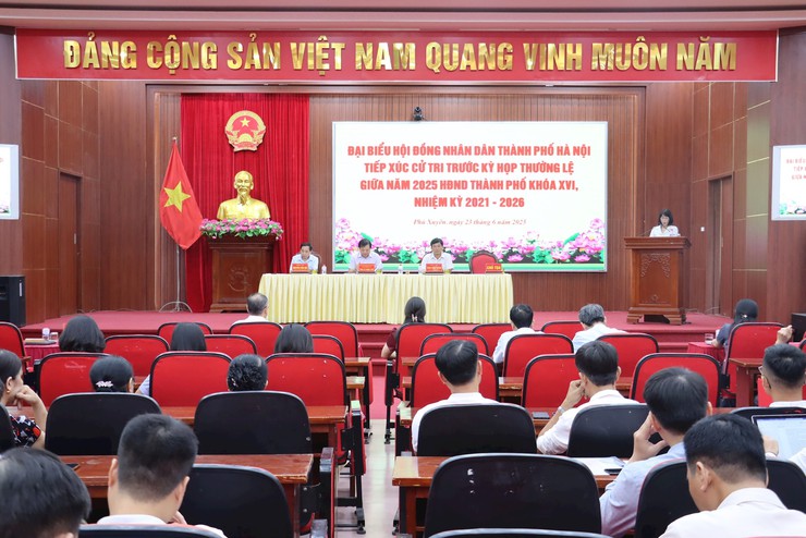 Tiếp xúc cử tri Phú Xuyên: Nhiều kiến nghị về giao thông, phát triển hạ tầng- Ảnh 1.