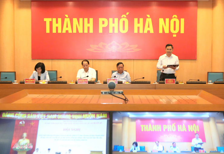 Hội nghị quán triệt triển khai Kế hoạch thúc đẩy chuyển đổi số đáp ứng yêu cầu sắp xếp tổ chức bộ máy của hệ thống chính trị- Ảnh 2.