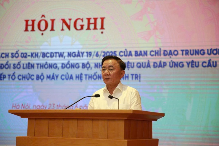 Hội nghị quán triệt triển khai Kế hoạch thúc đẩy chuyển đổi số đáp ứng yêu cầu sắp xếp tổ chức bộ máy của hệ thống chính trị- Ảnh 5.