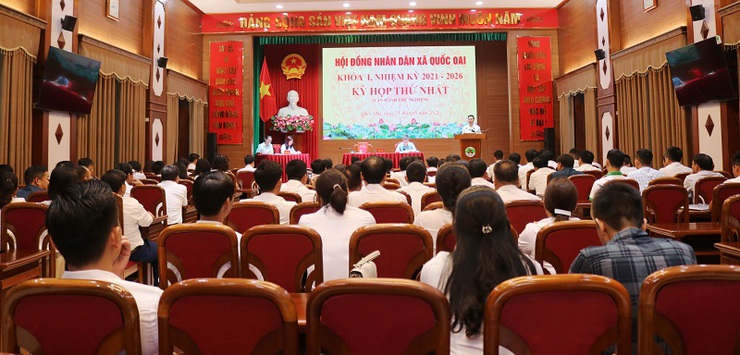 Kỳ họp thử nghiệm HĐND xã Quốc Oai: Bước chuẩn bị quan trọng cho nhiệm kỳ mới- Ảnh 1.