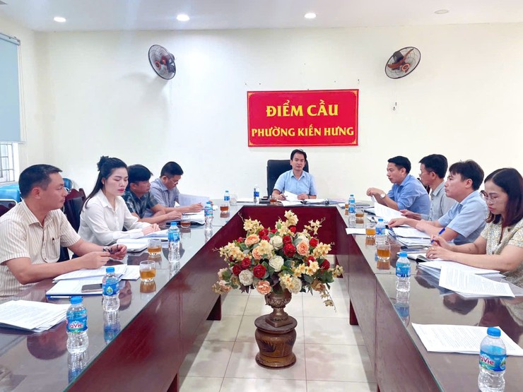 Phường Kiến Hưng (mới) vận hành thử nghiệm các hoạt động sau sắp xếp- Ảnh 3.