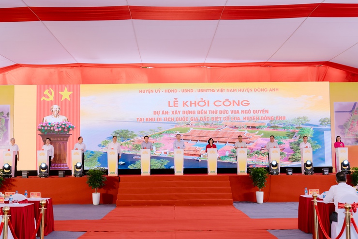 Tổng Bí thư Tô Lâm dự Lễ khởi công xây dựng đền thờ Đức vua Ngô Quyền- Ảnh 5.