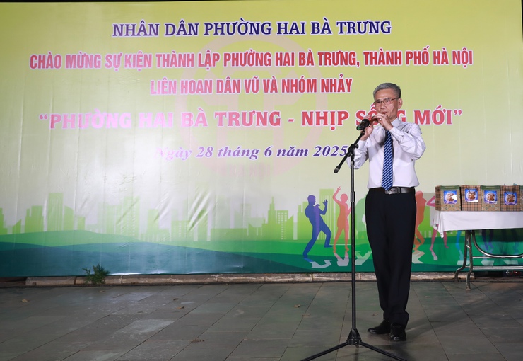 Liên hoan văn nghệ "Phường Hai Bà Trưng - Nhịp sống mới"- Ảnh 6.