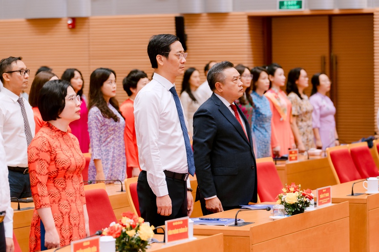 Đảng bộ Văn phòng UBND thành phố Hà Nội: “Cầm nhịp” đổi mới, kiến tạo phát triển trong kỷ nguyên mới- Ảnh 1.