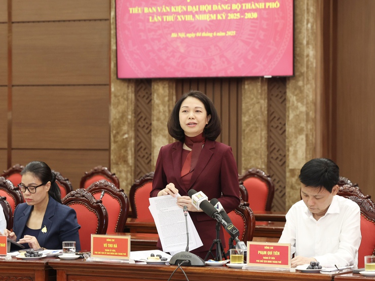 Đổi mới trong xây dựng Văn kiện Đại hội Đảng bộ Thành phố: Thu hút được người dân tham gia xây dựng, phát triển Thủ đô- Ảnh 2.