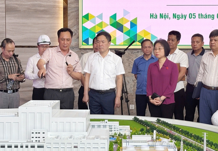 Khảo sát việc thực hiện chính sách, pháp luật về bảo vệ môi trường tại Nhà máy điện rác Seraphin- Ảnh 1.