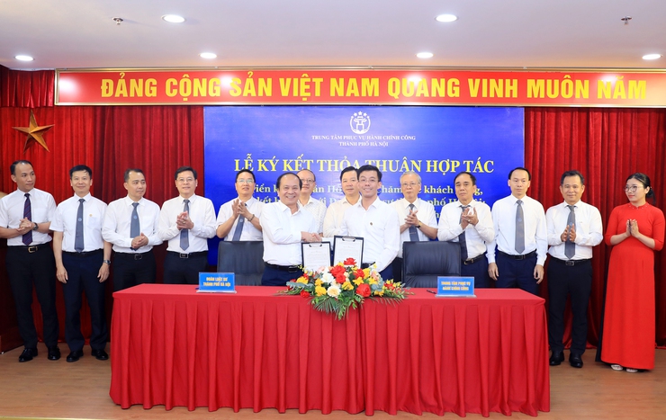 Trung tâm Phục vụ hành chính công thành phố Hà Nội: Thúc đẩy hợp tác đa ngành, nâng cao chất lượng dịch vụ công trực tuyến- Ảnh 2.