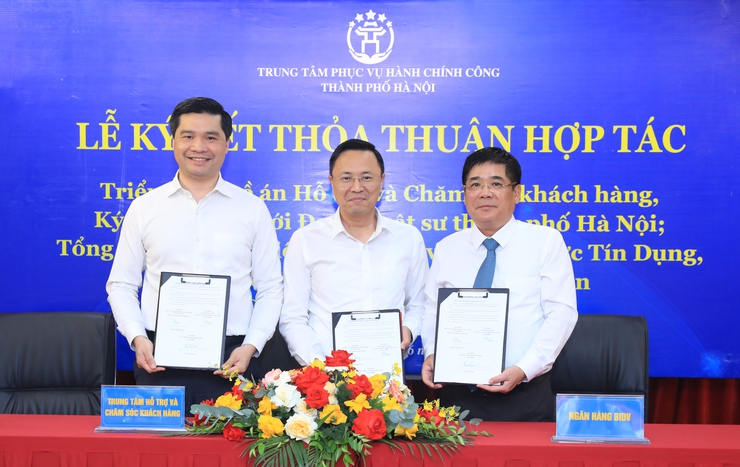 Trung tâm Phục vụ hành chính công thành phố Hà Nội: Thúc đẩy hợp tác đa ngành, nâng cao chất lượng dịch vụ công trực tuyến- Ảnh 4.