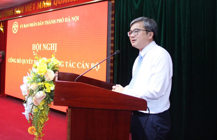 Ông Trần Anh Tuấn được bổ nhiệm làm Giám đốc Sở Khoa học và Công nghệ thành phố Hà Nội- Ảnh 1.