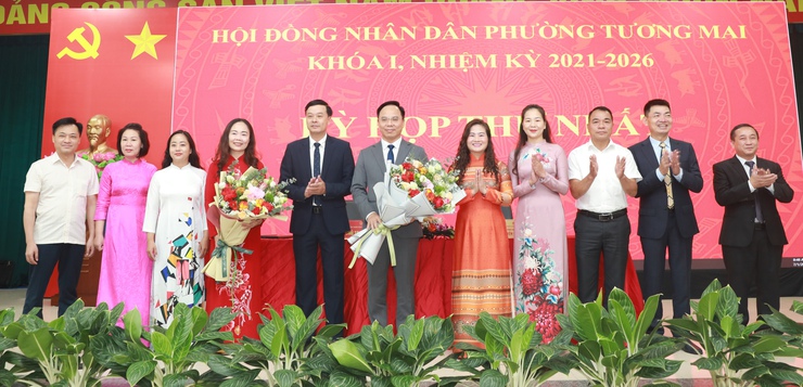 HĐND phường Tương Mai họp phiên thứ nhất- Ảnh 3.