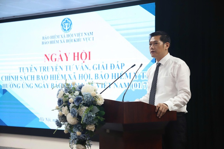 Bảo hiểm xã hội Khu vực I tổ chức Ngày hội tuyên truyền tư vấn, giải đáp chính sách BHXH, BHYT- Ảnh 2.