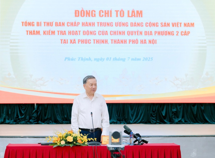 Tổng Bí thư Tô Lâm: Chủ động tìm hiểu, nắm bắt nhu cầu phục vụ Nhân dân- Ảnh 3.