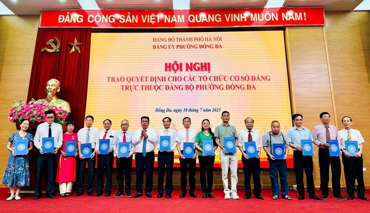 Đống Đa triển khai kế hoạch tổ chức Đại hội đại biểu Đảng bộ phường lần thứ I- Ảnh 2.