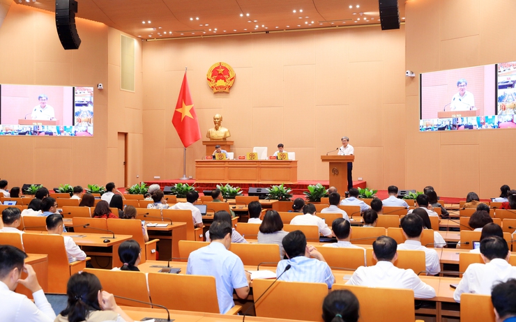 Phó Chủ tịch UBND Thành phố Trương Việt Dũng chủ trì họp gỡ khó trong chuyển đổi số tại cơ sở- Ảnh 1.