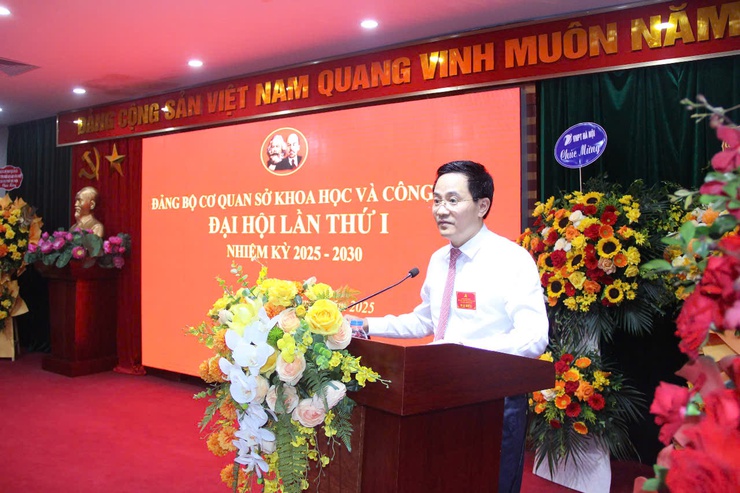 Đảng bộ cơ quan Sở Khoa học và Công nghệ Thành phố tổ chức thành công Đại hội lần thứ I- Ảnh 2.