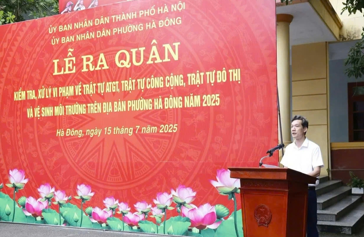 Phường Hà Đông quyết tâm xây dựng đô thị văn minh, sạch đẹp- Ảnh 2.