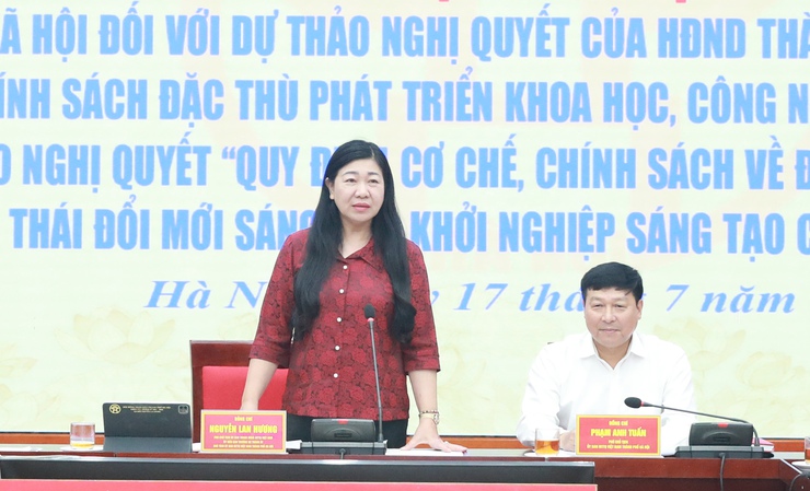 Tháo gỡ "điểm nghẽn" trong nghiên cứu khoa học và đổi mới sáng tạo cho Hà Nội- Ảnh 4.