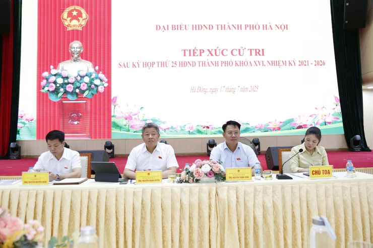 Cử tri 5 phường đánh giá cao kỳ họp thứ hai mươi lăm HĐND thành phố Hà Nội- Ảnh 1.