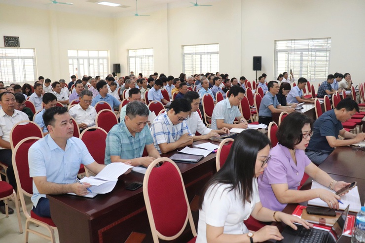 Xã Thuận An: Lấy ý kiến đóng góp Dự thảo Báo cáo chính trị Đại hội Đại biểu Đảng bộ xã lần thứ Nhất- Ảnh 1.