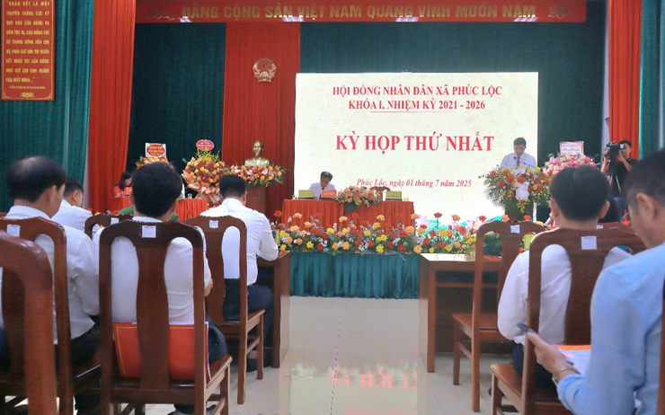 HĐND xã Phúc Lộc: Chủ động, quyết liệt ngay từ kỳ họp đầu tiên- Ảnh 1.