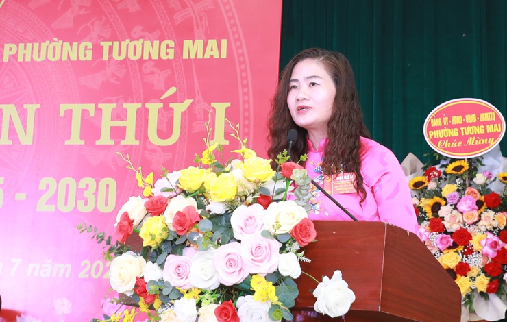 Phường Tương Mai: Phát triển kinh tế bền vững, đẩy mạnh chuyển đổi số, tăng cường quản lý đô thị- Ảnh 2.