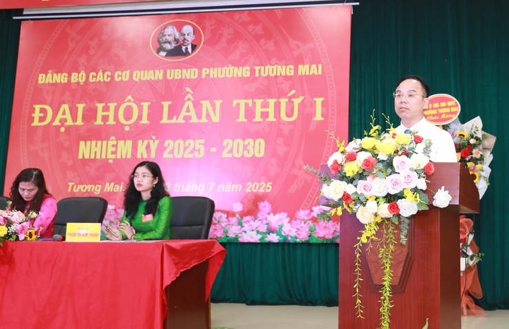 Phường Tương Mai: Phát triển kinh tế bền vững, đẩy mạnh chuyển đổi số, tăng cường quản lý đô thị- Ảnh 3.
