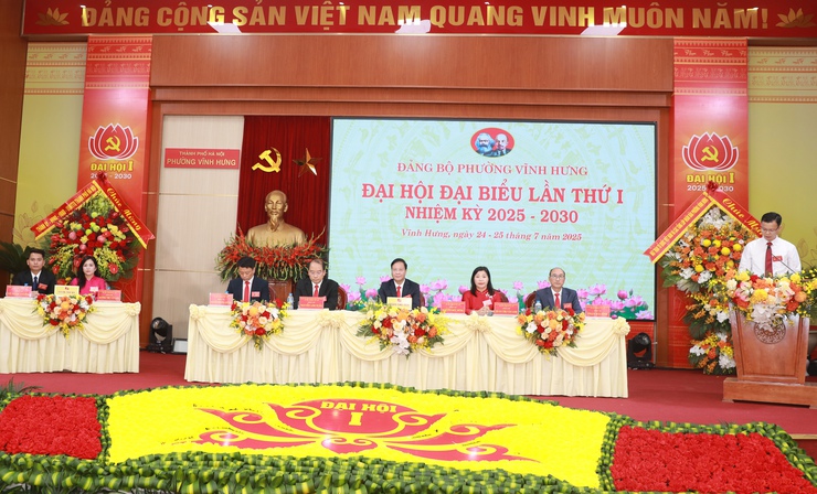 Xây dựng phường Vĩnh Hưng thành mô hình điểm về chính quyền số- Ảnh 2.