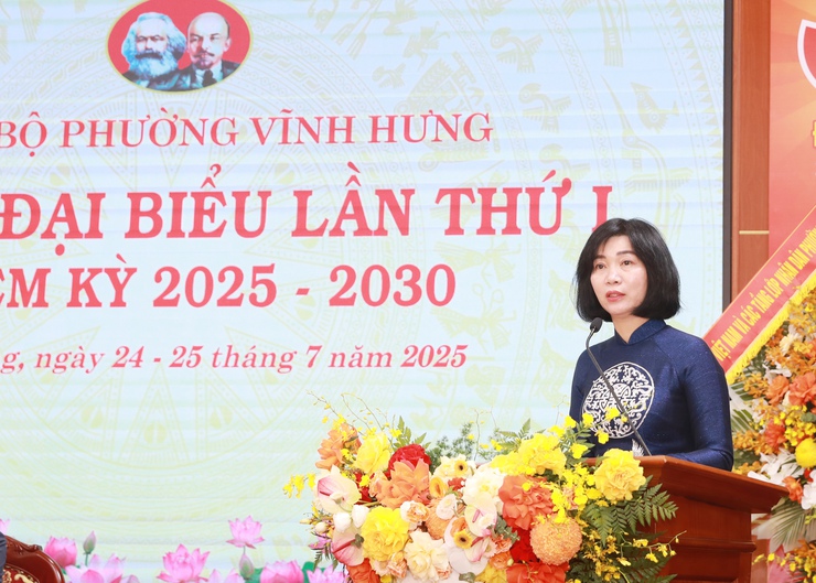 Xây dựng phường Vĩnh Hưng thành mô hình điểm về chính quyền số- Ảnh 5.