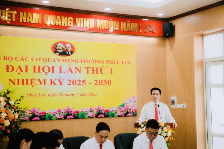 Đại hội Đảng bộ các Cơ quan Đảng phường Phúc Lợi nhiệm kỳ 2025-2030 thành công tốt đẹp- Ảnh 4.