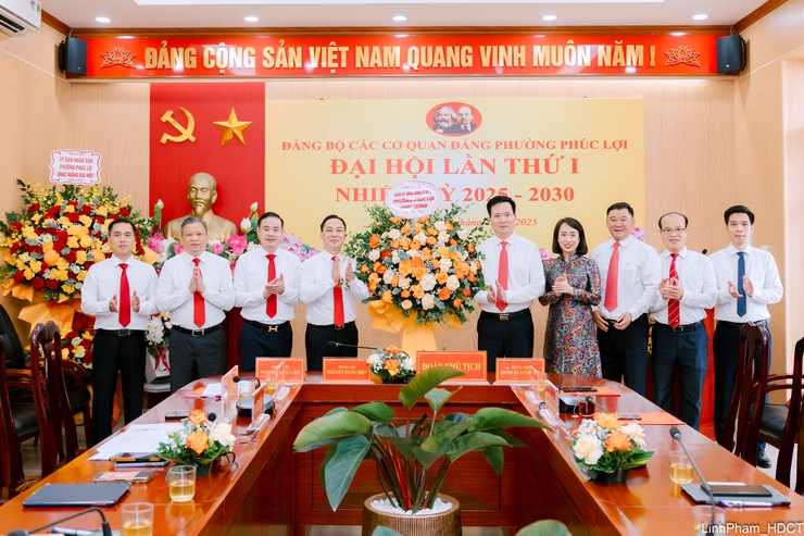 Đại hội Đảng bộ các Cơ quan Đảng phường Phúc Lợi nhiệm kỳ 2025-2030 thành công tốt đẹp- Ảnh 2.
