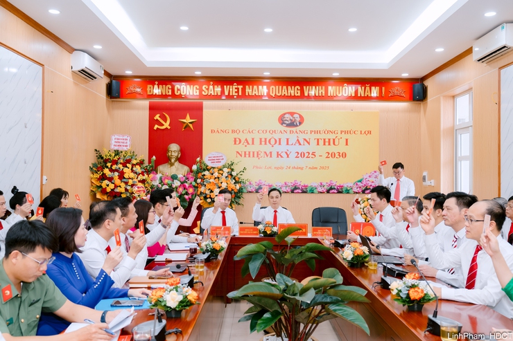 Đại hội Đảng bộ các Cơ quan Đảng phường Phúc Lợi nhiệm kỳ 2025-2030 thành công tốt đẹp- Ảnh 5.
