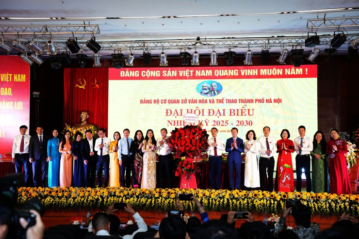 Đại hội Đảng bộ cơ quan Sở Văn hóa và Thể thao Hà Nội nhiệm kỳ 2025-2030- Ảnh 9.