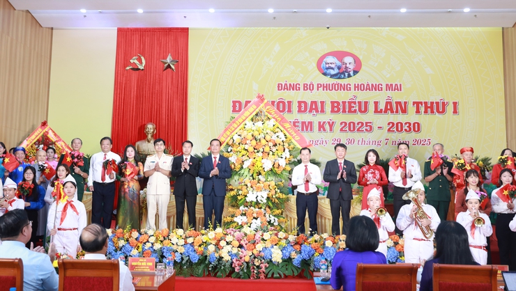 Phường Hoàng Mai: Phát huy mọi nguồn lực tạo tiền đề thực hiện thắng lợi các nhiệm vụ- Ảnh 1.