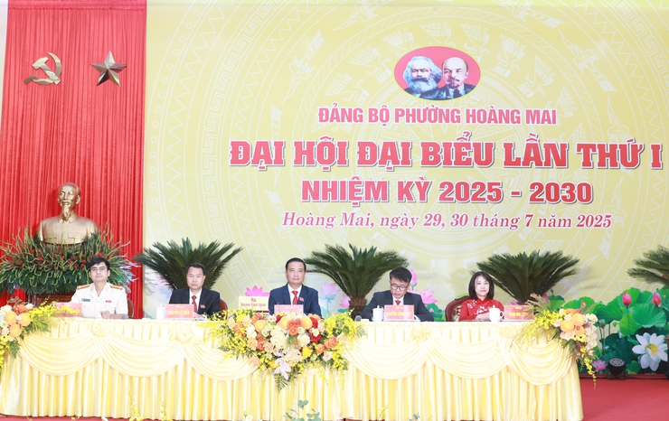 Phường Hoàng Mai: Phát huy mọi nguồn lực tạo tiền đề thực hiện thắng lợi các nhiệm vụ- Ảnh 3.