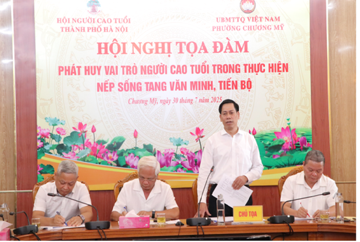 Người cao tuổi giữ vai trò quan trọng trong việc thực hiện nếp sống tang văn minh, tiến bộ- Ảnh 3.