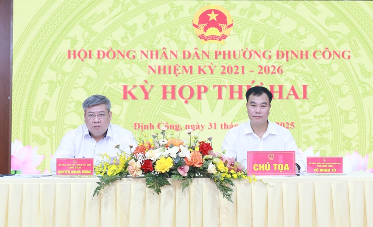 Phường Định Công: Đổi tên 30 tổ, giữ nguyên tên 39 tổ dân phố- Ảnh 1.