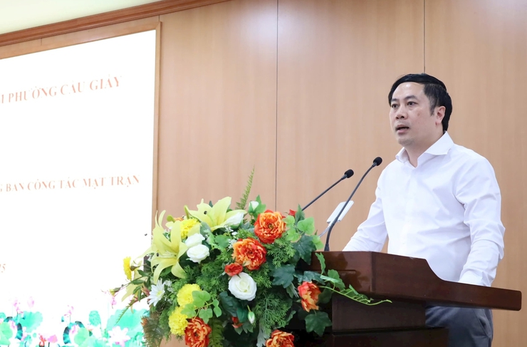 Phường Cầu Giấy tập trung tháo gỡ khó khăn cho người dân- Ảnh 2.