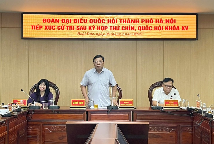 Cử tri 10 xã, phường Hà Nội kiến nghị nhiều vấn đề liên quan đến vận hành chính quyền hai cấp- Ảnh 7.
