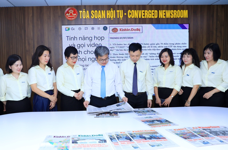 Kinh te & Do thi Newspaper takes the lead in digital journalism transformation- Ảnh 1.