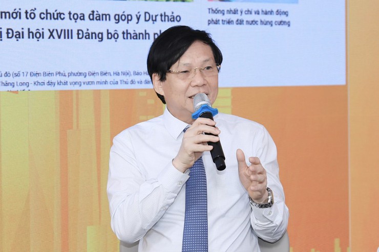Nhiều ý kiến đóng góp quý báu xây dựng Đảng bộ thành phố Hà Nội thực sự gương mẫu, tiêu biểu- Ảnh 4.