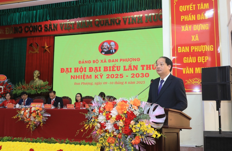 Xây dựng Đan Phượng thành đô thị sinh thái, đổi mới sáng tạo phía Tây Thủ đô- Ảnh 5.