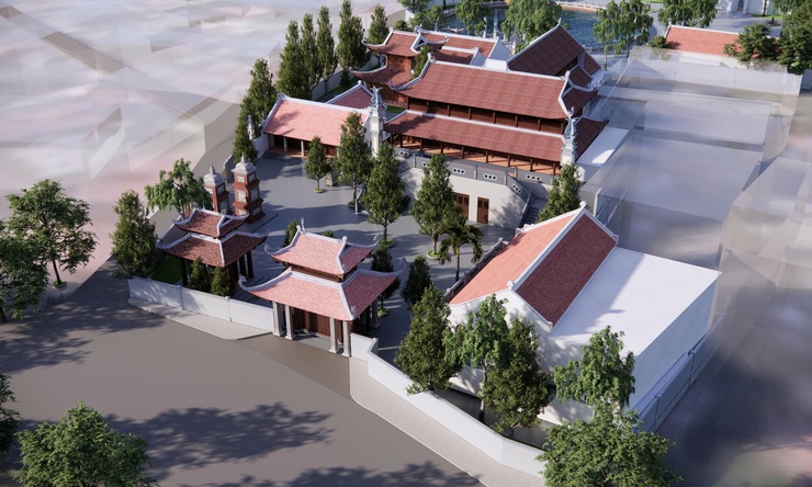 Long Biên khởi công dự án tu bổ, tôn tạo di tích đền Trấn Vũ chào mừng Đại hội đại biểu Đảng bộ phường lần thứ I- Ảnh 6.